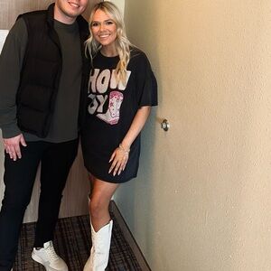 Howdy t-shirt dress lane 201